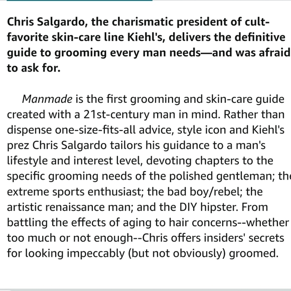 MANMADE: The Essential Skincare & Grooming Reference for Every Man - Picture 10 of 13
